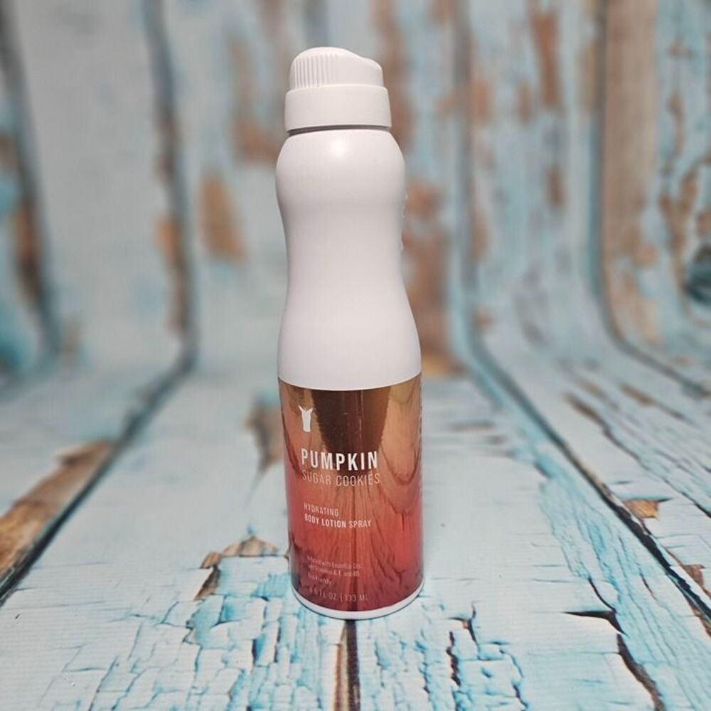 Pink Zebra Pumpkin Sugar Cookies Body Lotion Spray 4.5 oz NEW Fall Scent